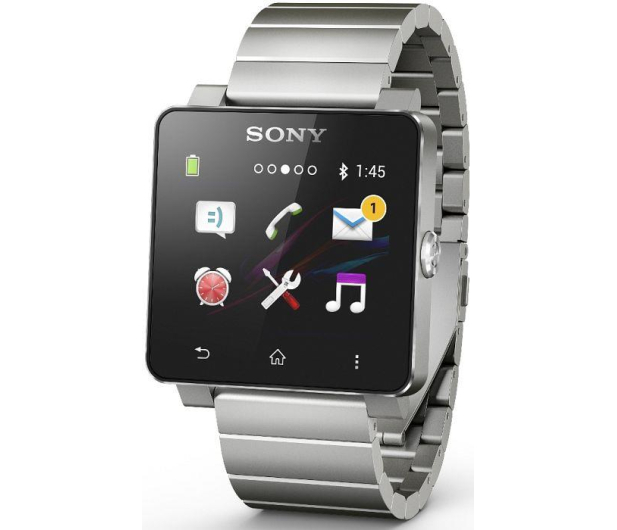 Sony SmartWatch 2 SW2 Metal srebrny - 252859 - zdjęcie 2